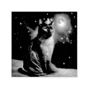 Vinatge Royal Cat Self-inking Stamp