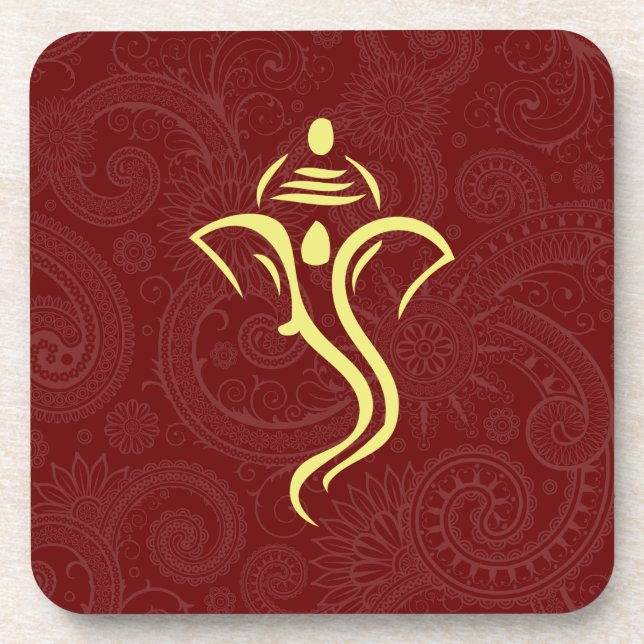 Vinayaka Wedding Coaster Set (Front)