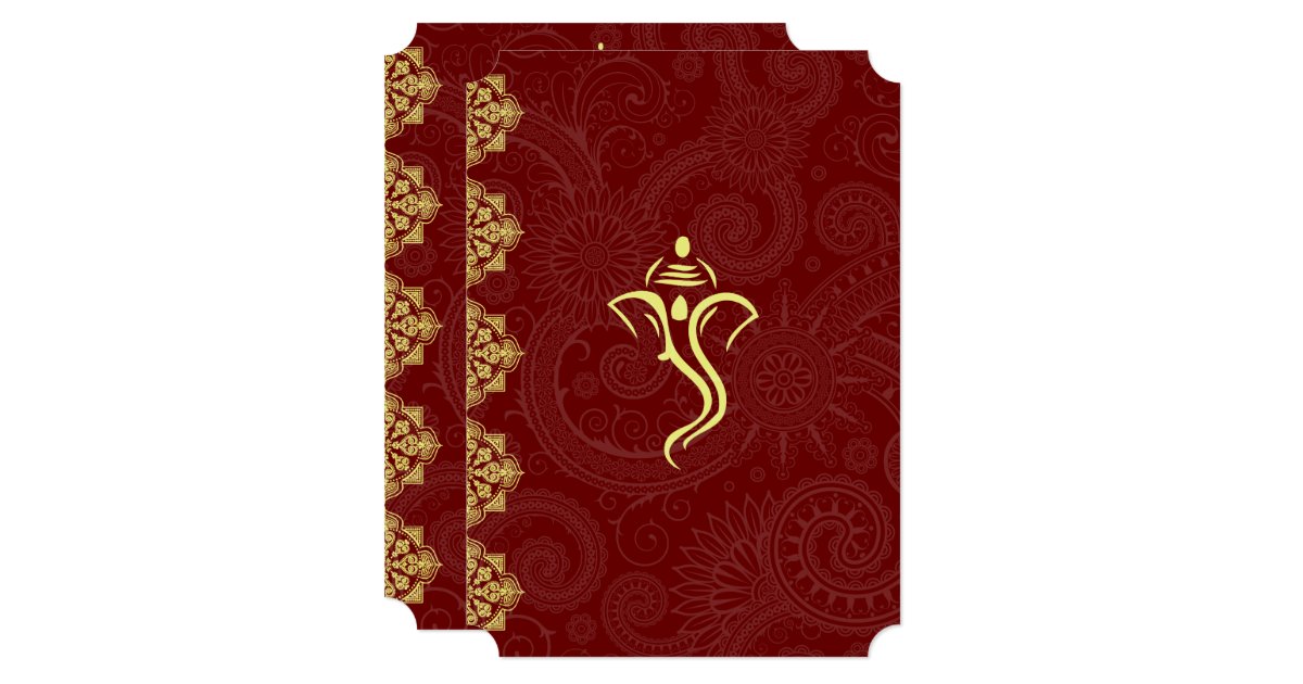 Vinayaka Wedding Invitations