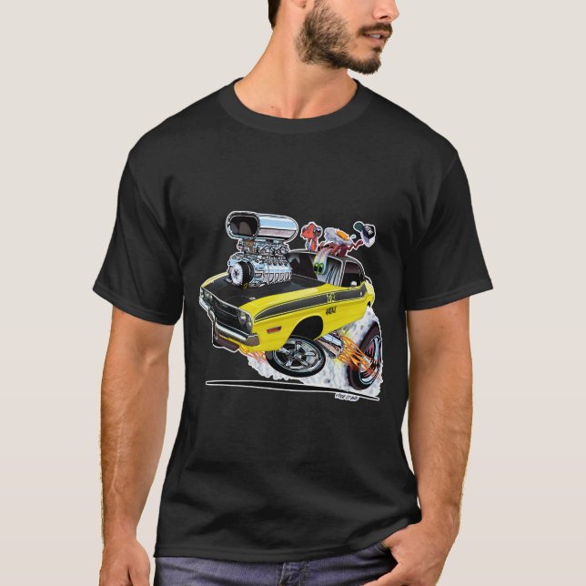 Vince Crain High Octane 1970 Dodge Challenger T-Shirt (Front)