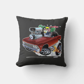 Vince Crains 1966 Chevelle Super Sport Throw Pillow