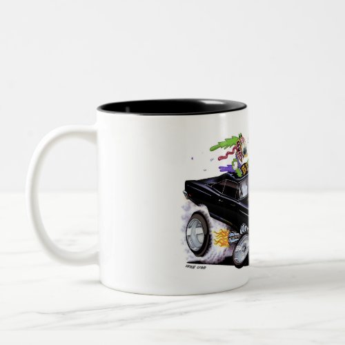 Vince Crains High Octane Art 1969 Bird Fink Two_Tone Coffee Mug