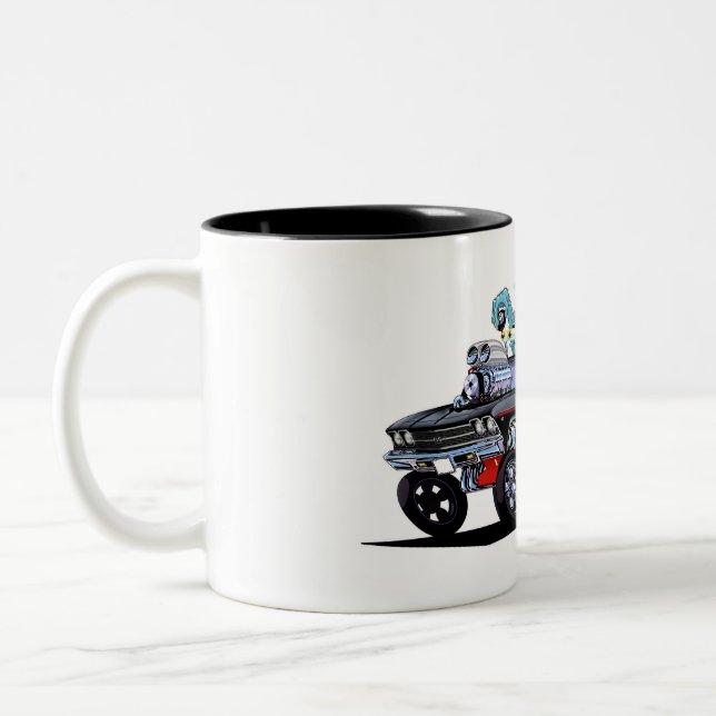 Vince Crains High Octane Art, 1969 Chevelle SS Two-Tone Coffee Mug (Left)