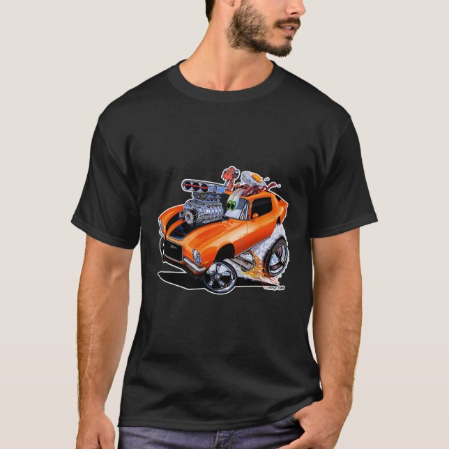Vince Crains High Octane Art, 1971 Camaro T-Shirt (Front)