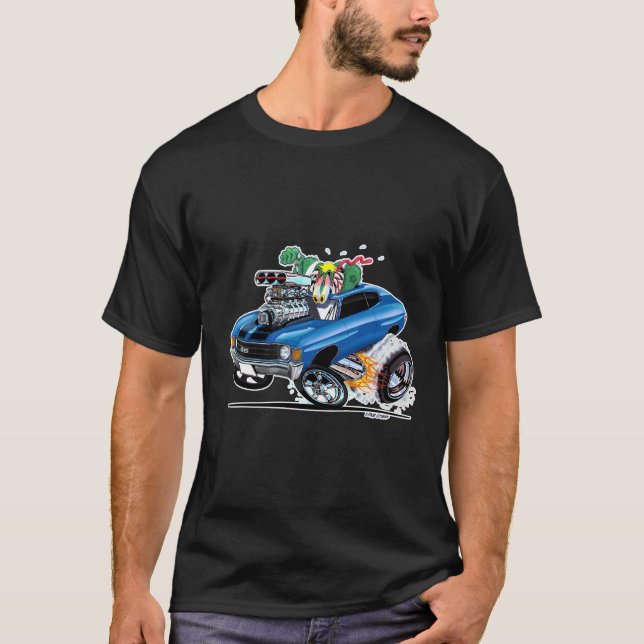 Vince Crains High Octane Art, 1972 Chevelle SS T-Shirt (Front)