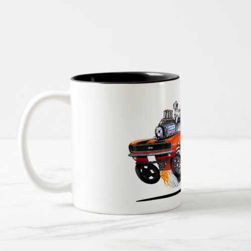 Vince Crains RAT POWER 1968 Camaro Two_Tone Coffee Mug