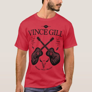 Vince Gill Acoustic Guitar Vintage Logo T-Shirt