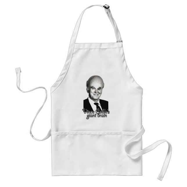vincecablegiantbrain adult apron (Front)