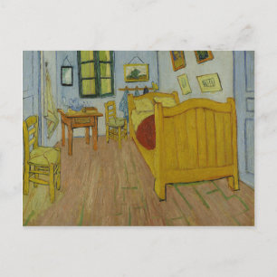 Vincen Van Gogh - Bedroom in Arles Painting Postcard
