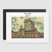Vincennes castle, Paris painting (Front/Back)