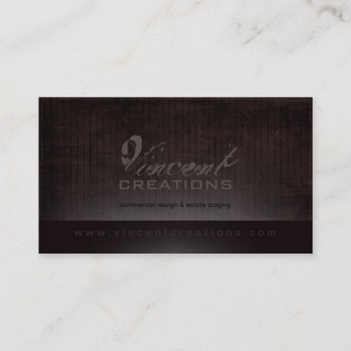 Customizable Vincent Business Cards