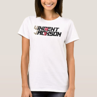 Vincent Jackson Ladies Fitted Spaghetti Shirt