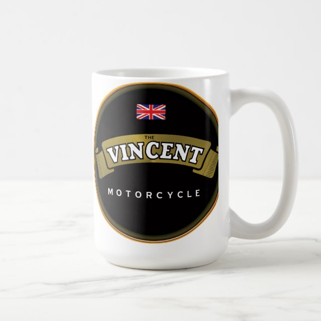 Vincent Motorcycles Coffee Mug (Right)