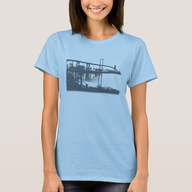 Vincent Thomas Bridge Ringer T-Shirt (Front)
