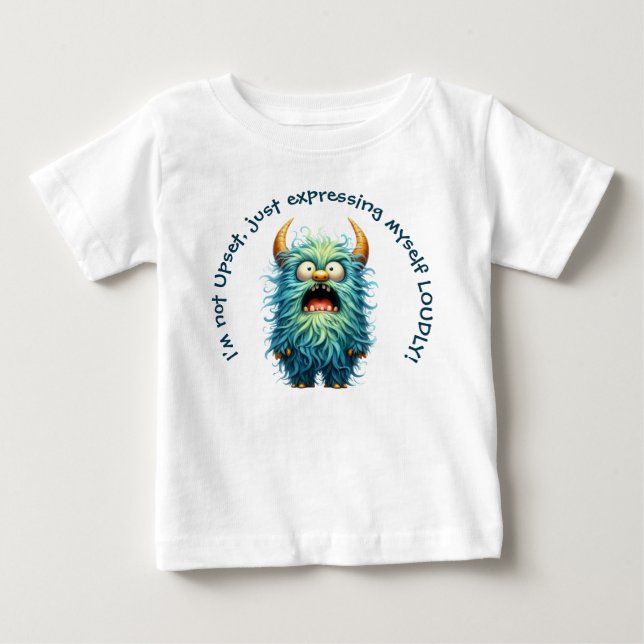 Vincent: Upset but Adorable! Baby T-Shirt (Front)