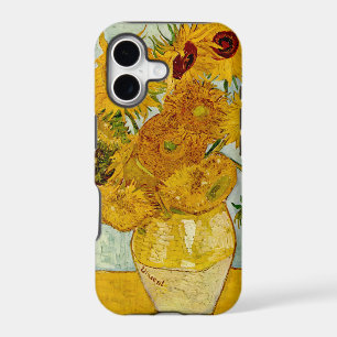 Vincent Van Gogh 12 Sunflowers Impressionist iPhone 17 Case