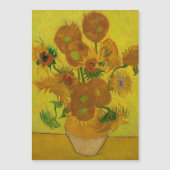 Vincent Van Gogh 15 Sunflowers Painting (Front)