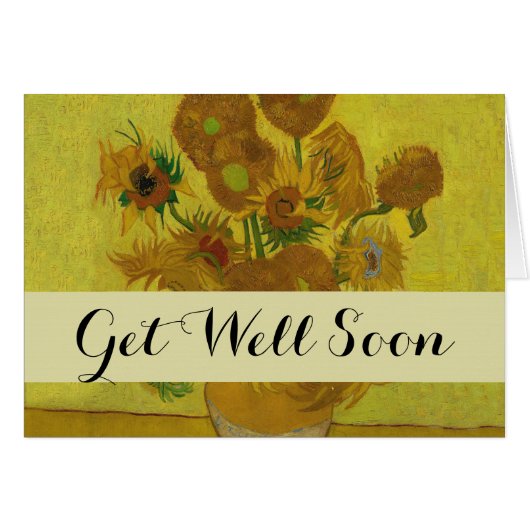 Vincent Van Gogh 15 Sunflowers Painting (Front Horizontal)