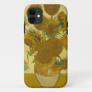 Vincent Van Gogh 15 Sunflowers Painting iPhone 11 Case