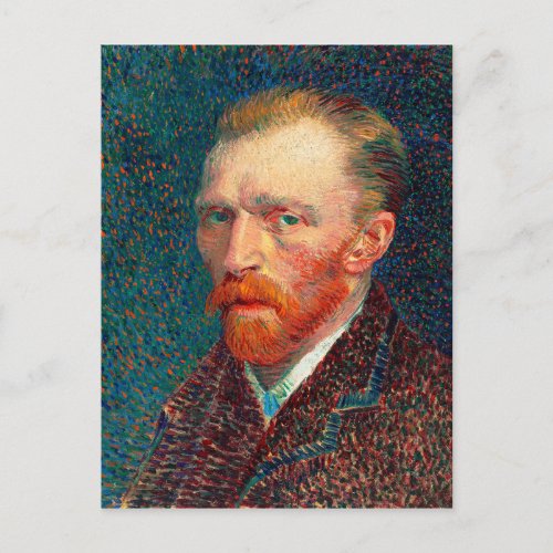 Vincent Van Gogh 1887 Self Portrait Postcard