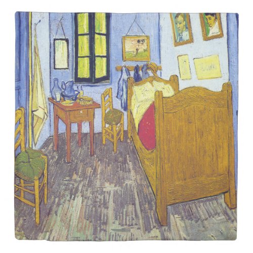 Vincent van Gogh 1888 The Bedroom At Arles Duvet Cover