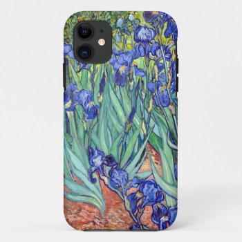 Vincent Van Gogh 1889 Irises Iphone 11 Case by EndlessVintage at Zazzle