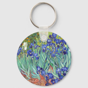 Vincent van Gogh 1889 Irises Keychain