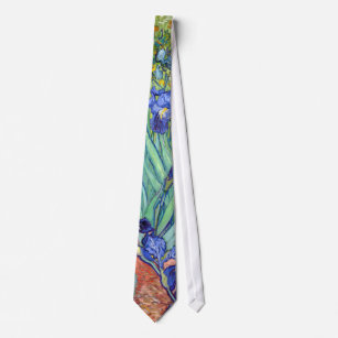 Vincent van Gogh 1889 Irises Tie