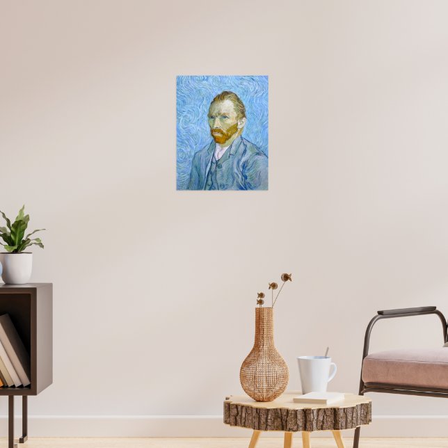 Vincent Van Gogh 1889 Self-Portrait Poster (Living Room 3)