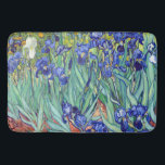 Vincent Van Gogh 1898 Irises Bath Mat<br><div class="desc">www.MandasMacabre.com</div>