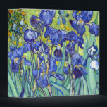 Vincent Van Gogh 1898 Irises Binder<br><div class="desc">www.MandasMacabre.com</div>