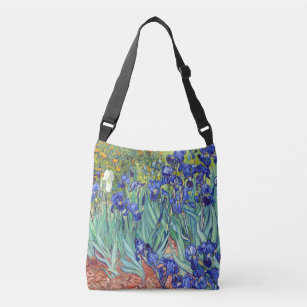 Vincent Van Gogh 1898 Irises Crossbody Bag