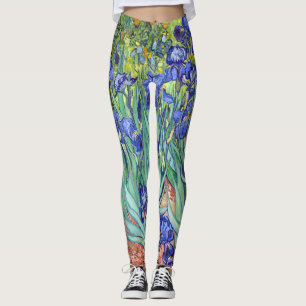Vincent Van Gogh 1898 Irises Leggings