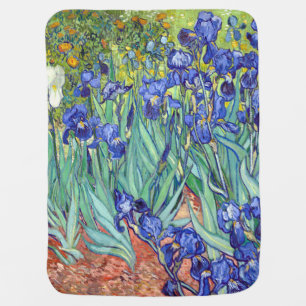 Vincent Van Gogh 1898 Irises Stroller Blanket