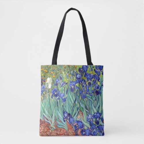 Vincent Van Gogh 1898 Irises Tote Bag