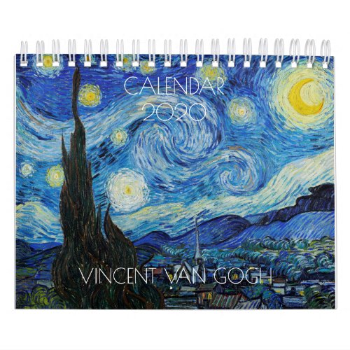 VINCENT VAN GOGH 2020 CALENDAR