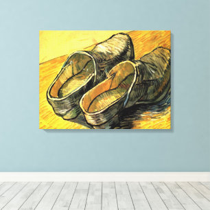 Vincent van Gogh - A Pair of Leather Clogs Canvas Print
