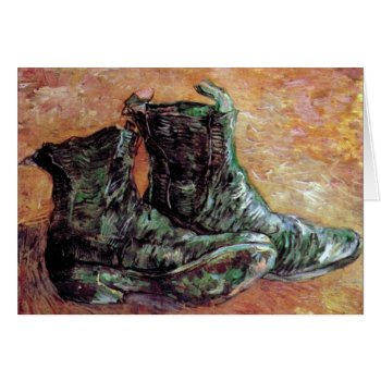Vincent Van Gogh - A Pair Of Shoes by ArtLoversCafe at Zazzle