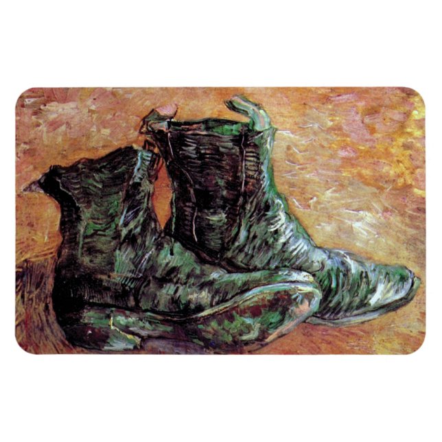 Vincent Van Gogh - A Pair Of Shoes Magnet (Horizontal)