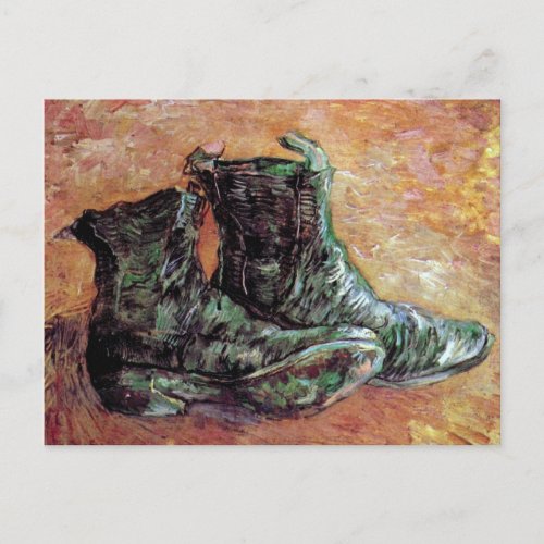 Vincent Van Gogh _ A Pair Of Shoes Postcard