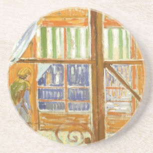 Vincent van Gogh - A Pork Butcher's Shop Window Coaster