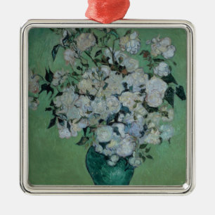 Vincent van Gogh A Vase of Roses, 1890 Metal Ornament