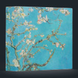 Vincent van Gogh - Almond Blossom 3 Ring Binder<br><div class="desc">Almond Blossom / Branches with Almond Blossom - Vincent van Gogh,  Oil on Canvas,  1890</div>