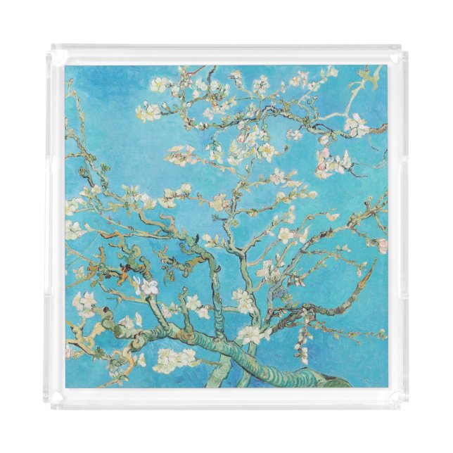 Vincent van Gogh - Almond Blossom Acrylic Tray (Front)