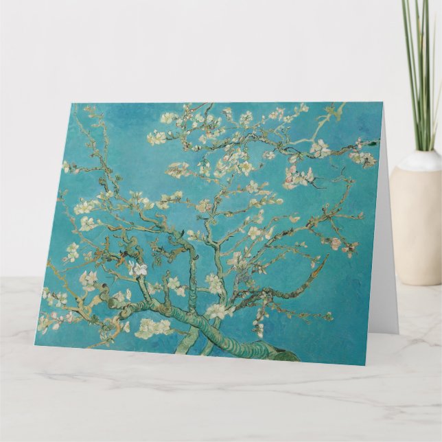 Vincent Van Gogh, Almond Blossom, Amandelbloesem Card (Front)