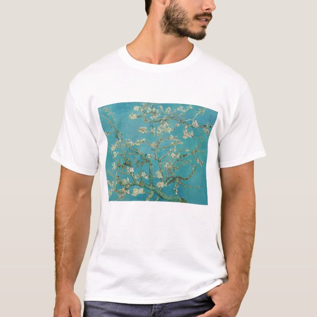 Vincent Van Gogh, Almond Blossom, Amandelbloesem T-Shirt (Front)