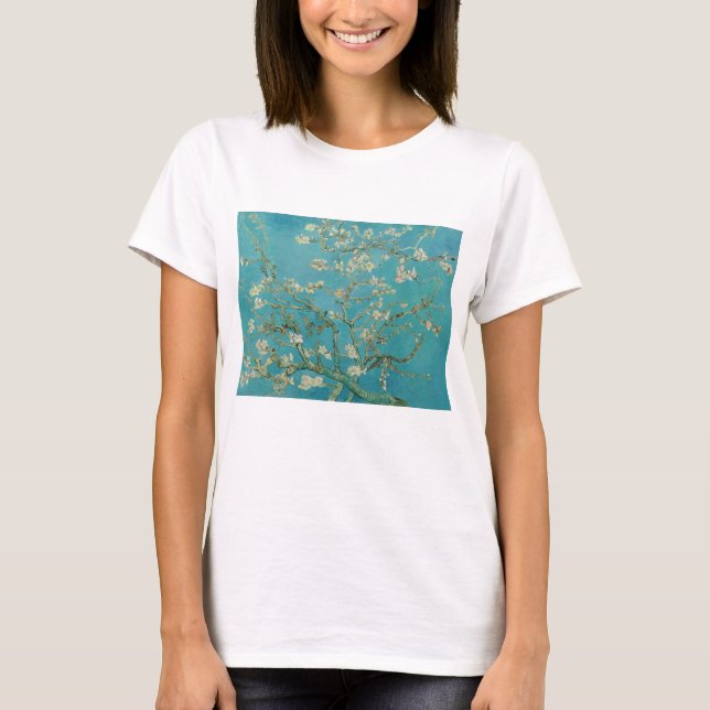 Vincent Van Gogh, Almond Blossom, Amandelbloesem T-Shirt (Front)
