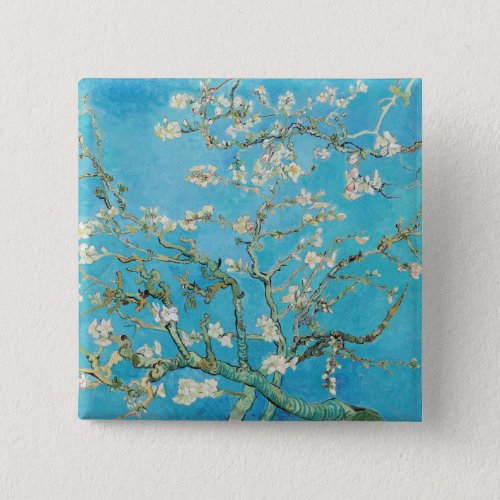 Vincent van Gogh _ Almond Blossom Button