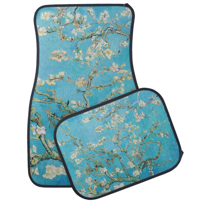 Vincent van Gogh - Almond Blossom Car Floor Mat (Set)
