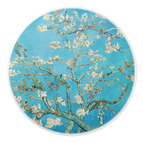 Vincent van Gogh _ Almond Blossom Ceramic Knob